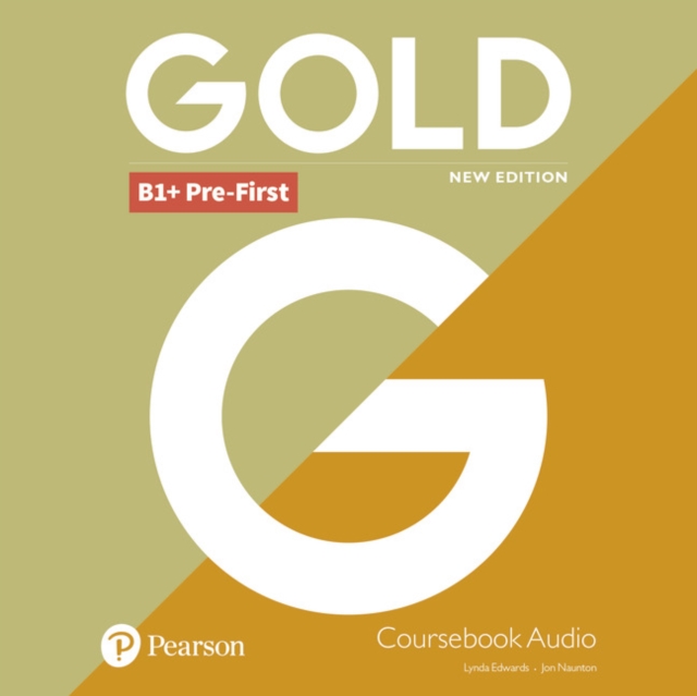 Gold B1+ Pre-First New Edition Class CD, CD-ROM Book