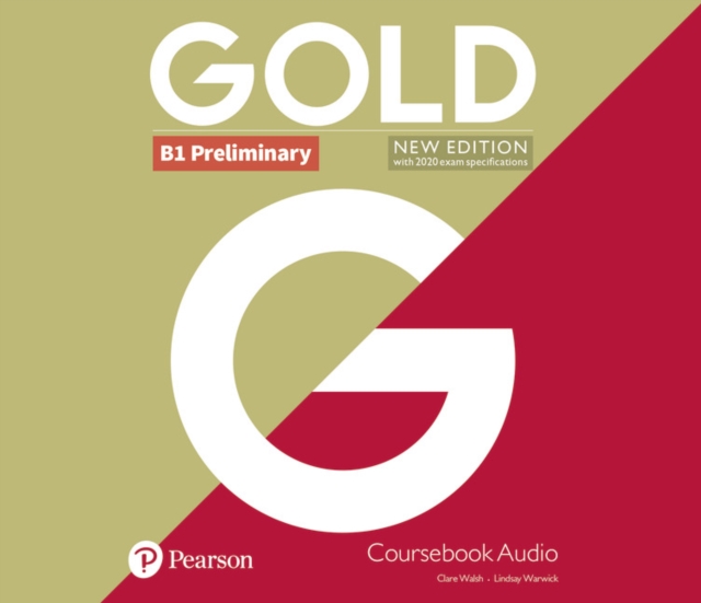 Gold B1 Preliminary New Edition Class CD, CD-ROM Book