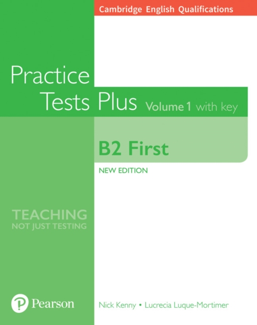 Cambridge English Qualifications: B2 First Practice Tests Plus Volume 1 with key, Paperback / softback Book