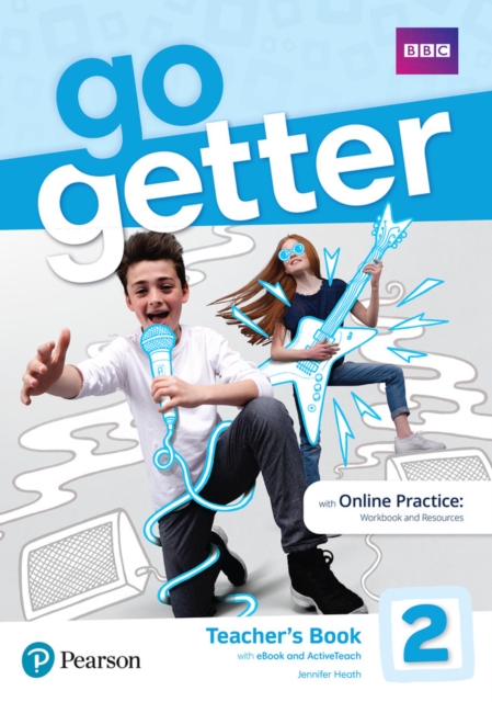 GoGetter 2 Teacher's Book with MyEnglishLab & Online Extra Homework + DVD-ROM Pack, Mixed media product Book