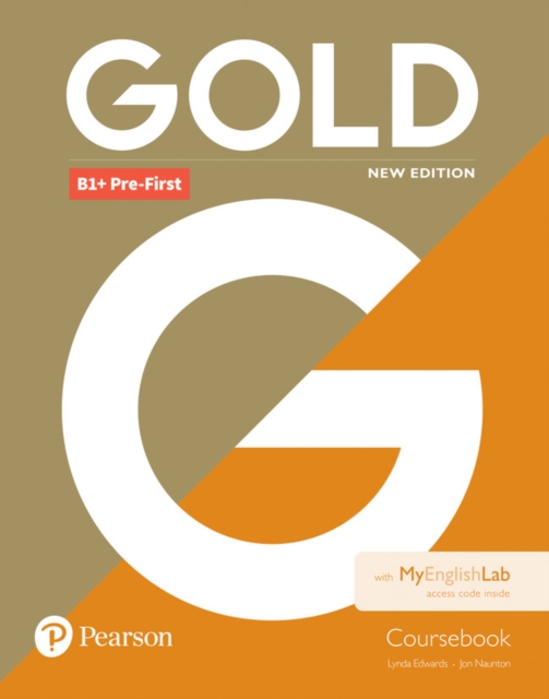 Gold B1+ Pre-First New Edition Coursebook and MyEnglishLab Pack, Multiple-component retail product Book