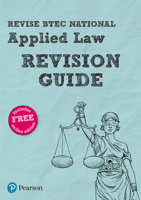 Pearson REVISE BTEC National Applied Law Revision Guide inc online edition - 2023 and 2024 exams and assessments, Multiple-component retail product Book