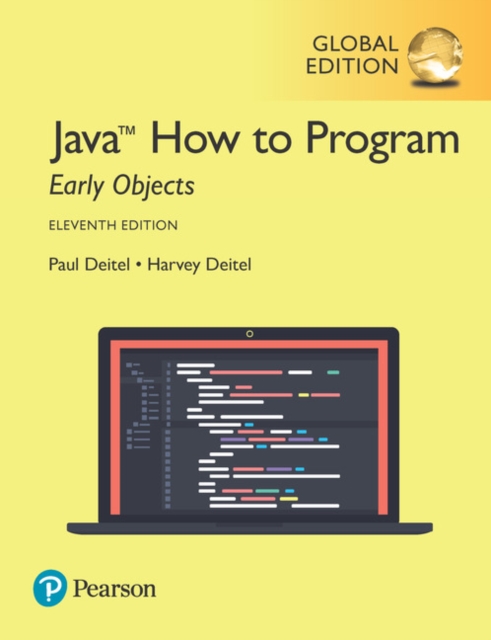 Java How to Program, Early Objects plus Pearson MyLab Programming with Pearson eText, Global Edition, Mixed media product Book