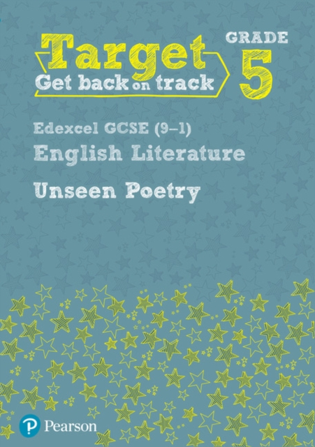 Target Grade 5 Unseen Poetry Edexcel GCSE (9-1) Eng Lit Workbook, Paperback / softback Book
