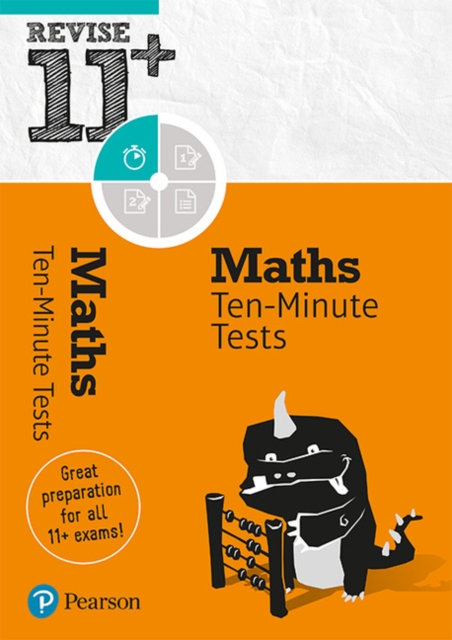 Pearson REVISE 11+ Maths Ten-Minute Tests for the 2023 and 2024 exams, Paperback / softback Book