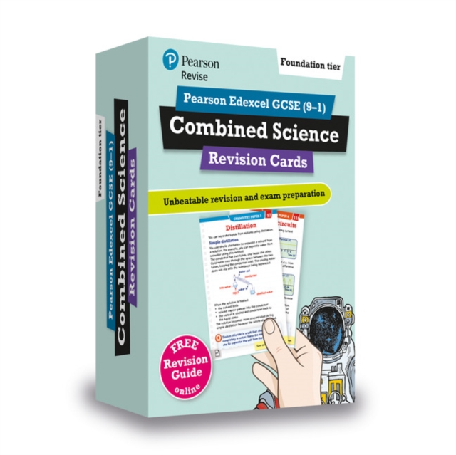 Pearson REVISE Edexcel GCSE Combined Science Foundation Revision Cards (with free online Revision Guide): For 2024 and 2025 assessments and exams (Revise Edexcel GCSE Science 16), Multiple-component retail product Book