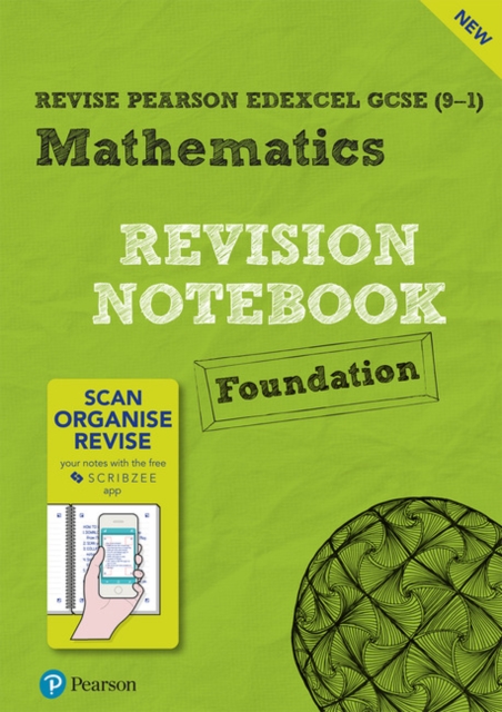 Pearson REVISE Edexcel GCSE (9-1) Maths Foundation Revision Notebook: For 2024 and 2025 assessments and exams (REVISE Edexcel GCSE Maths 2015), Spiral bound Book