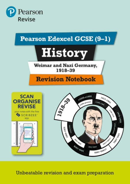 Pearson REVISE Edexcel GCSE  (9-1) History Weimar and Nazi Germany Revision Notebook: For 2024 and 2025 assessments and exams (Revise Edexcel GCSE History 16), Spiral bound Book