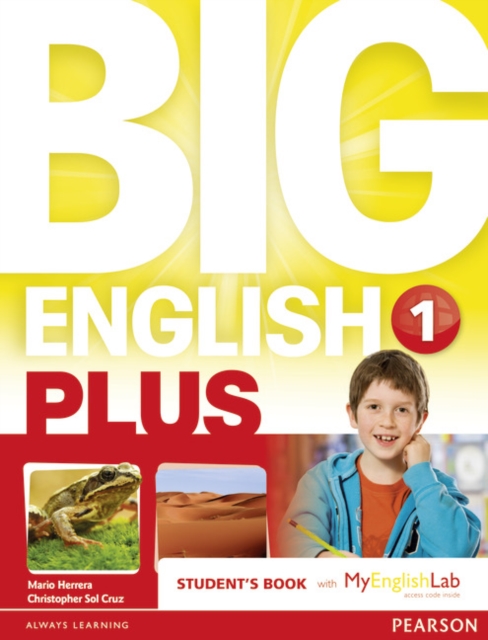 Big English Plus American Edition 1 Students' Book with MyEnglishLab Access Code Pack New Edition, Multiple-component retail product Book