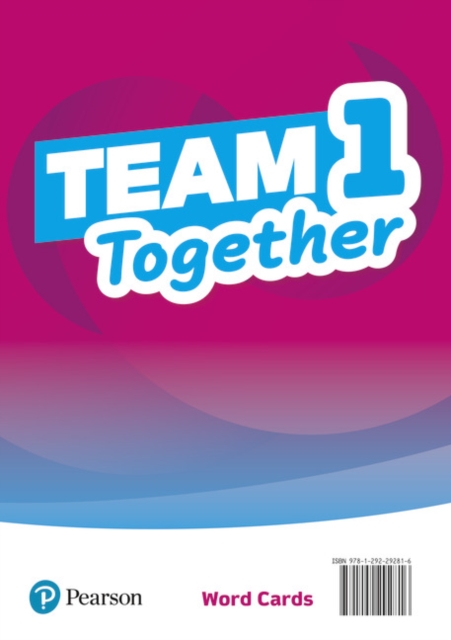 Team Together 1 Word Cards, Cards Book