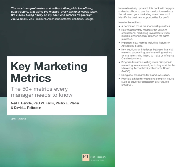 Key Marketing Metrics : The 50+ Metrics Every Manager Needs To Know, PDF eBook