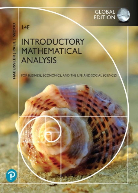 Introductory Mathematical Analysis for Business, Economics, and the Life and Social Sciences, Global Edition, Paperback / softback Book