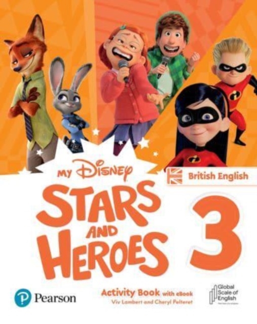 My Disney Stars and Heroes British Edition Level 3 Activity Book with eBook, Mixed media product Book