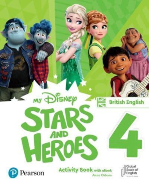 My Disney Stars and Heroes British Edition Level 4 Activity Book with eBook, Mixed media product Book