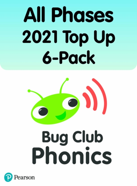 Bug Club Phonics All Phases 2021 Top Up 6-Pack (276 books), Multiple-component retail product Book