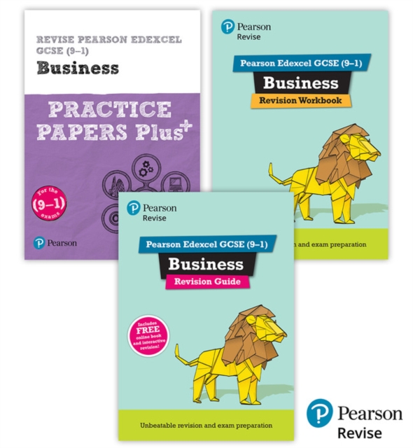 New Pearson Revise Edexcel GCSE (9-1) Business Complete Revision & Practice Bundle - 2023 and 2024 exams, Mixed media product Book