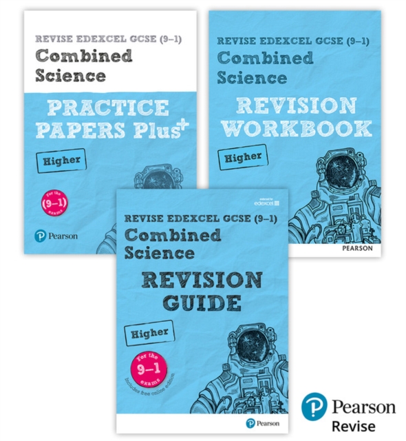 New Pearson Revise Edexcel GCSE (9-1) Combined Science Higher Complete Revision & Practice Bundle - 2023 and 2024 exams, Mixed media product Book