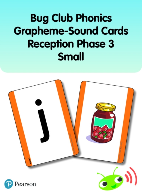 Bug Club Phonics Grapheme-Sound Cards Reception Phase 3 (Small) pack, Multiple-component retail product Book