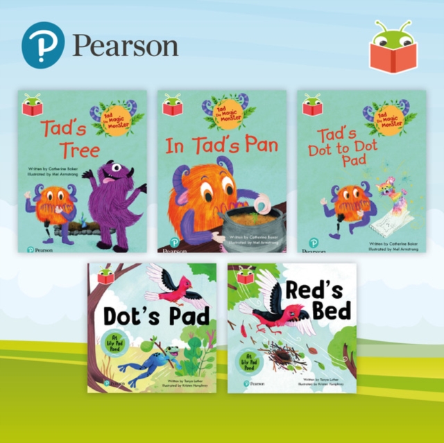 Bug Club Independent Decodables: Fiction Reception Pack Mapped to Little Wandle Letters and Sounds Revised, Multiple-component retail product Book