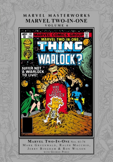 Marvel Masterworks: Marvel Two-in-one Vol. 6, Hardback Book