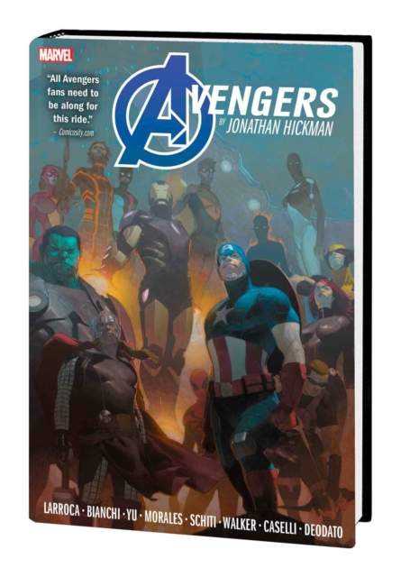Avengers By Jonathan Hickman Omnibus Vol. 2 (new Printing), Hardback Book