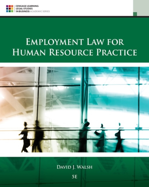 Employment Law for Human Resource Practice, Hardback Book