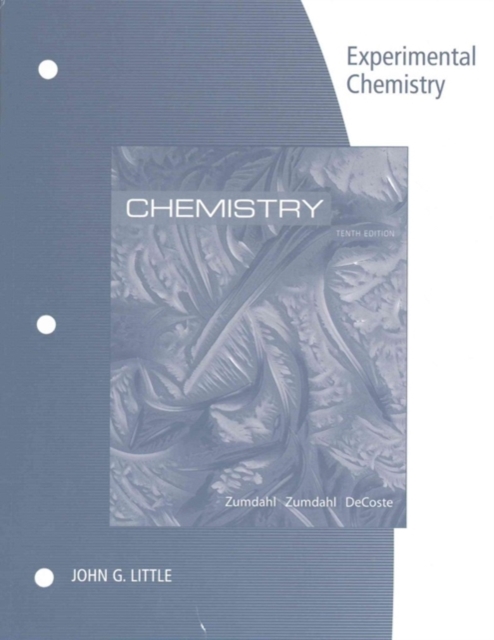 Lab Manual for Zumdahl/Zumdahl/DeCoste's Chemistry, 10th Edition, Paperback / softback Book