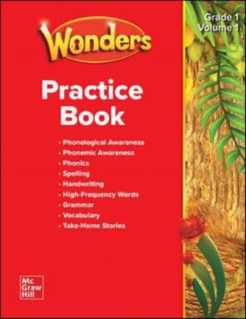 WONDERS PRACTICE BOOK GRADE 1 V1 STUDENT EDITION, Paperback Book