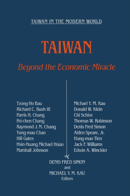 Taiwan: Beyond the Economic Miracle : Beyond the Economic Miracle, EPUB eBook