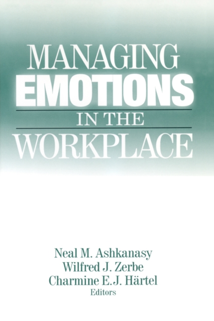 Managing Emotions in the Workplace, PDF eBook