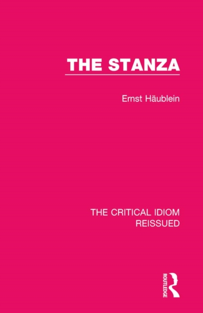 The Stanza, PDF eBook