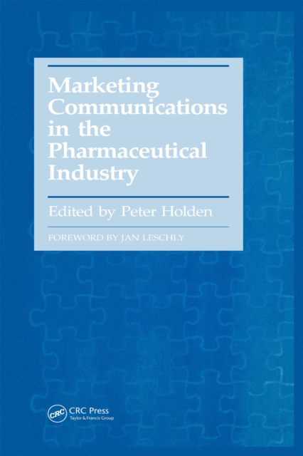 Marketing Communications in the Pharmaceutical Industry, EPUB eBook