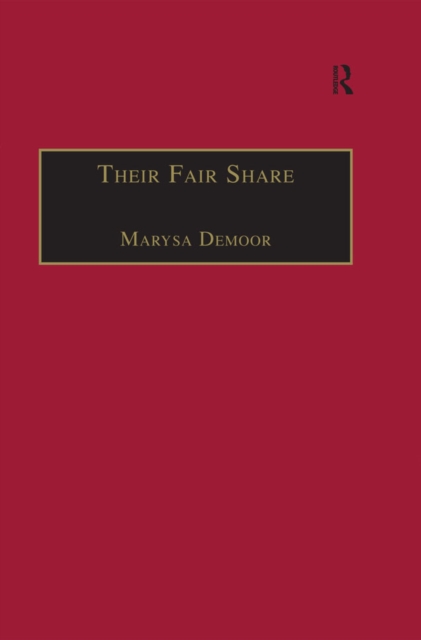 Their Fair Share : Women, Power and Criticism in the Athenaeum, from Millicent Garrett Fawcett to Katherine Mansfield, 1870-1920, EPUB eBook