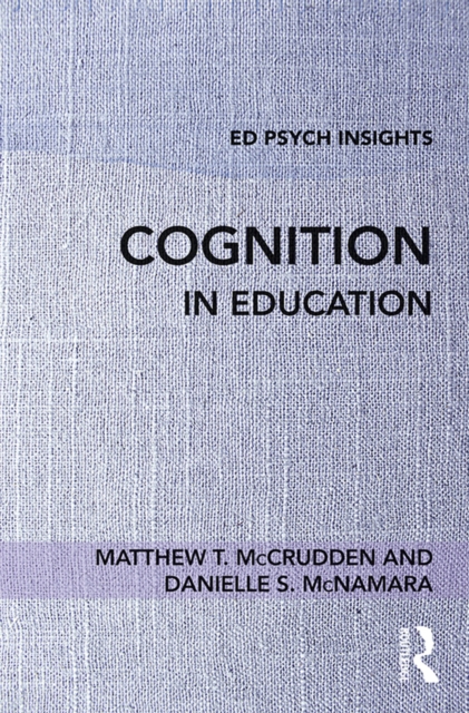 Cognition in Education, PDF eBook