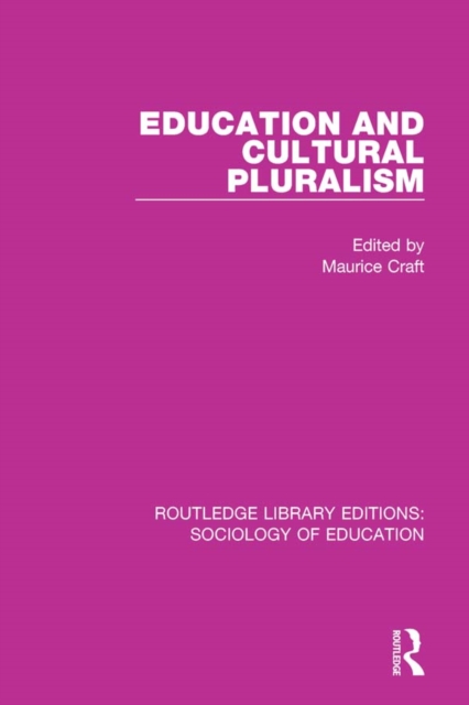 Education and Cultural Pluralism, EPUB eBook