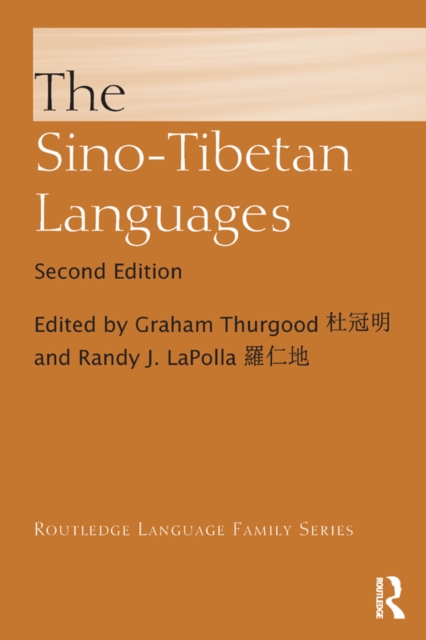 The Sino-Tibetan Languages, EPUB eBook