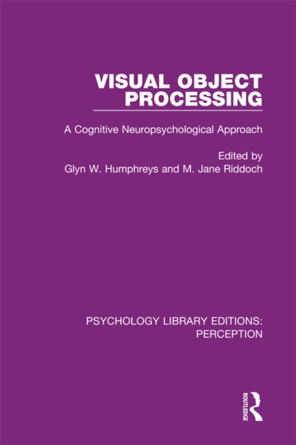 Visual Object Processing : A Cognitive Neuropsychological Approach, EPUB eBook