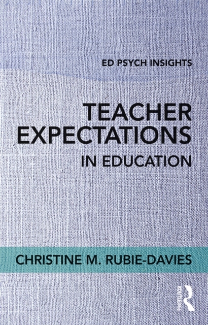 Teacher Expectations in Education, PDF eBook