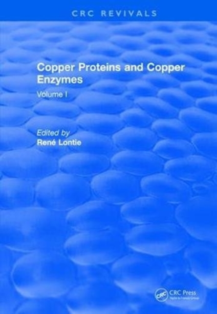 Copper Proteins and Copper Enzymes : Volume I, Hardback Book
