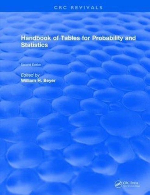 Handbook of Tables for Probability and Statistics, Hardback Book