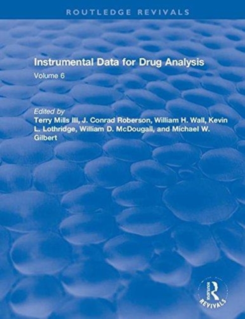 Instrumental Data for Drug Analysis, Second Edition : Volume V, Hardback Book