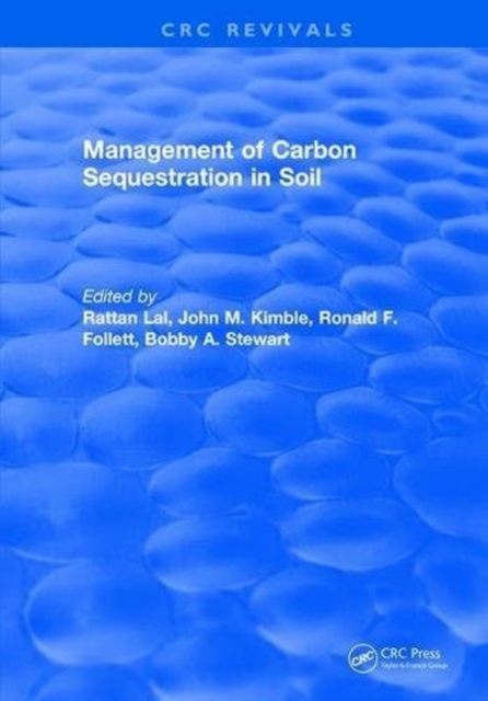 Management of Carbon Sequestration in Soil, Hardback Book
