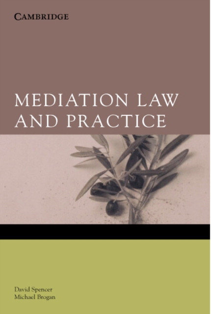 Mediation Law and Practice, PDF eBook