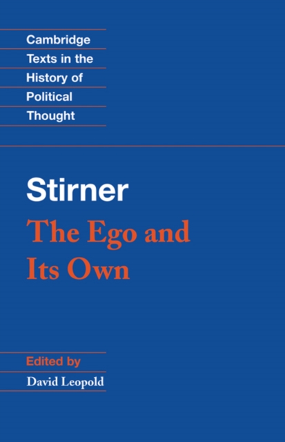 Stirner: The Ego and its Own, PDF eBook