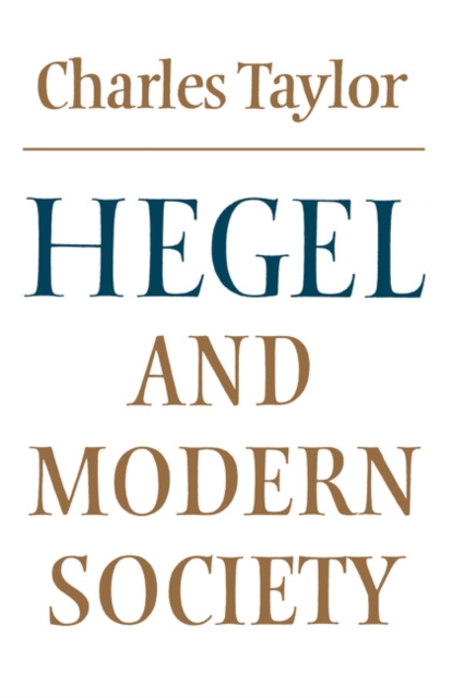 Hegel and Modern Society, PDF eBook