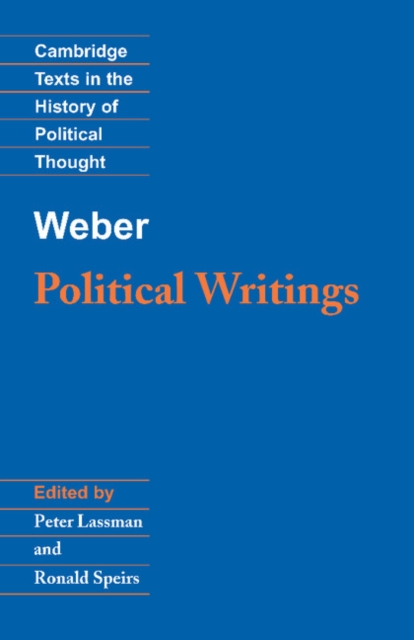 Weber: Political Writings, PDF eBook