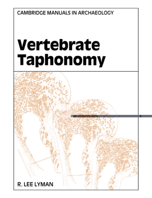 Vertebrate Taphonomy, EPUB eBook