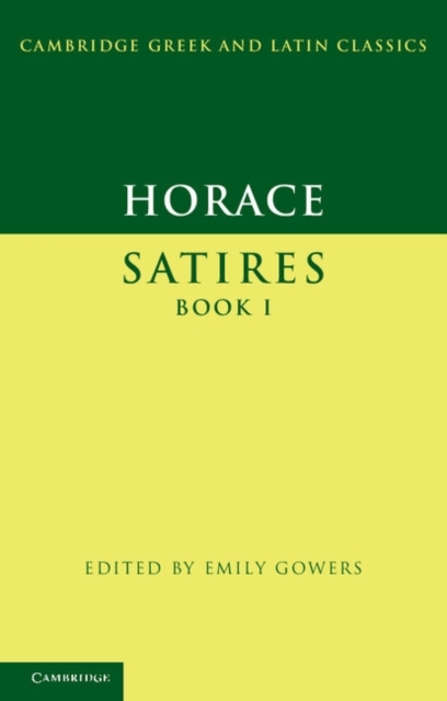 Horace: Satires Book I, PDF eBook