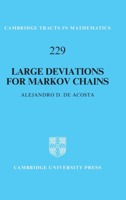Large Deviations for Markov Chains, Hardback Book