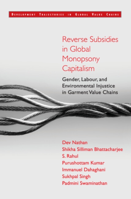 Reverse Subsidies in Global Monopsony Capitalism : Gender, Labour, and Environmental Injustice in Garment Value Chains, Hardback Book